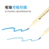 A 10-color set of water-based marker pens with soft tips, washable and suitable for human body graffiti and painting Item Picture